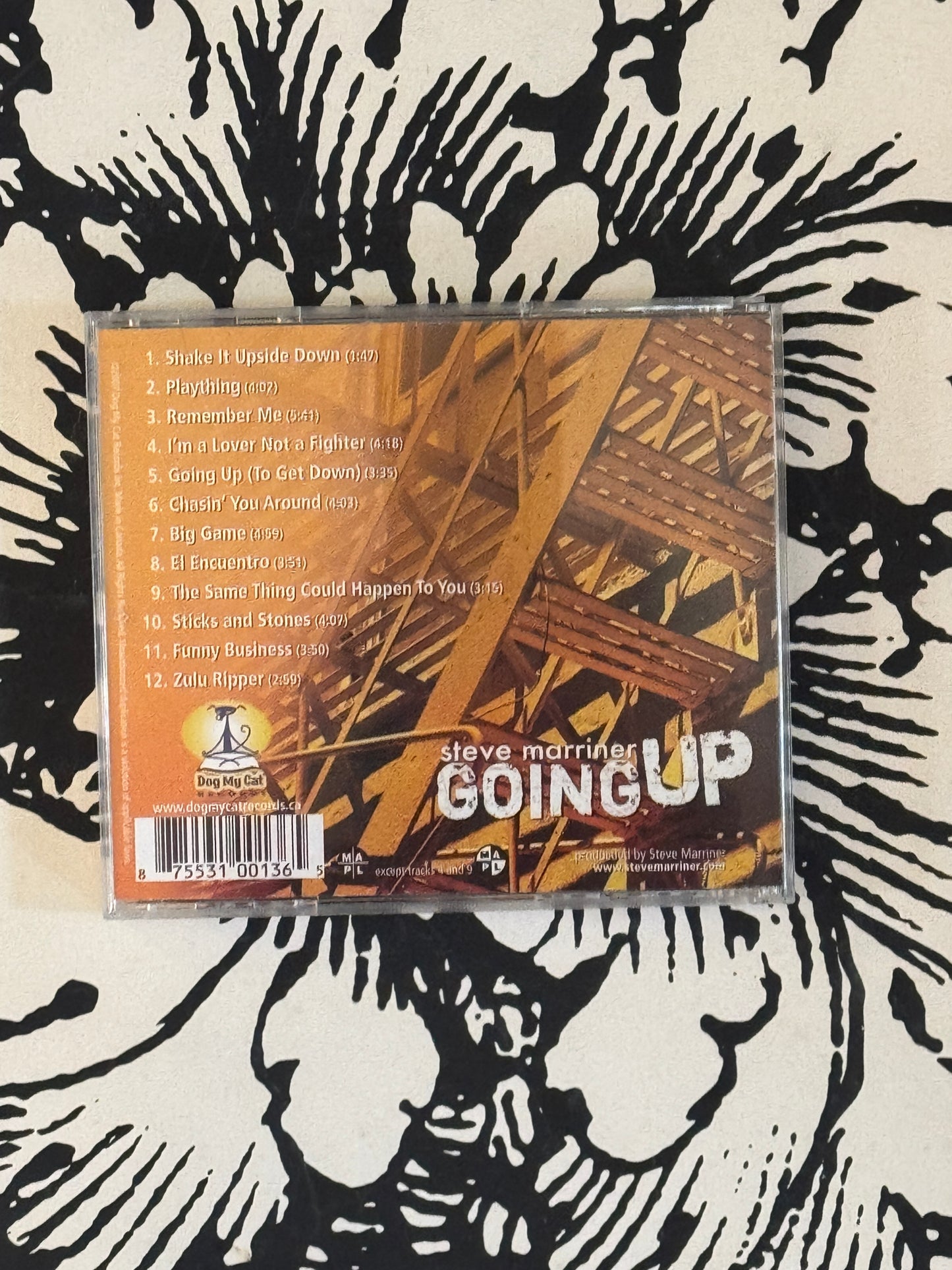 Tripp's Store / MUSIC / Blues CD "Going Up" by Steve Marriner