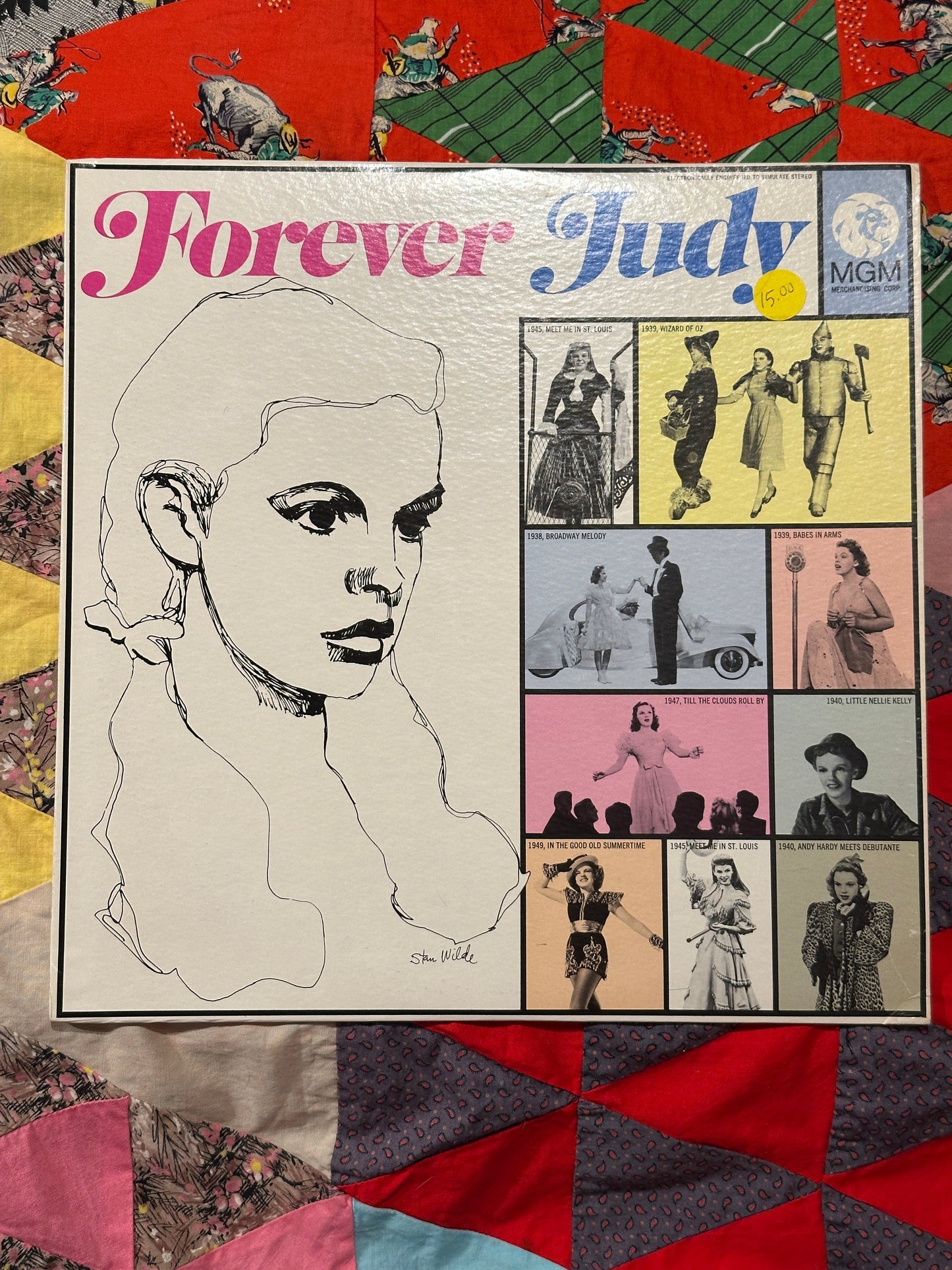 Tripp's Store / VINYLS / "Forever Judy" / MGM / Judy Garland Record
