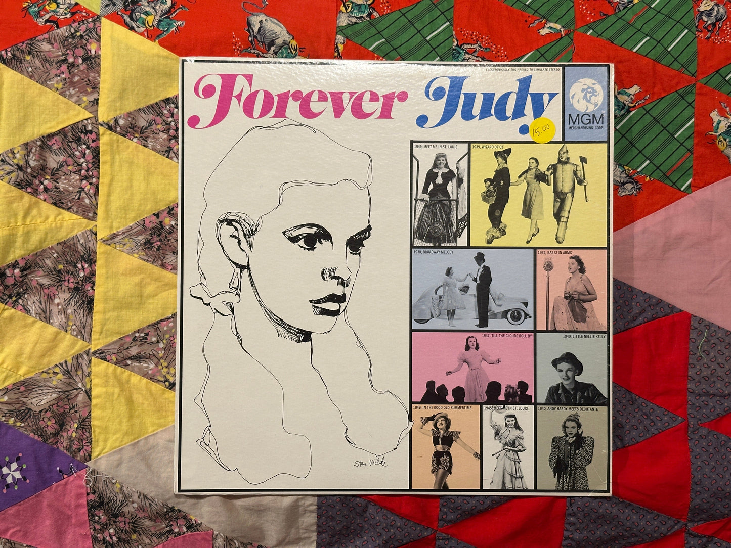 Tripp's Store / VINYLS / "Forever Judy" / MGM / Judy Garland Record