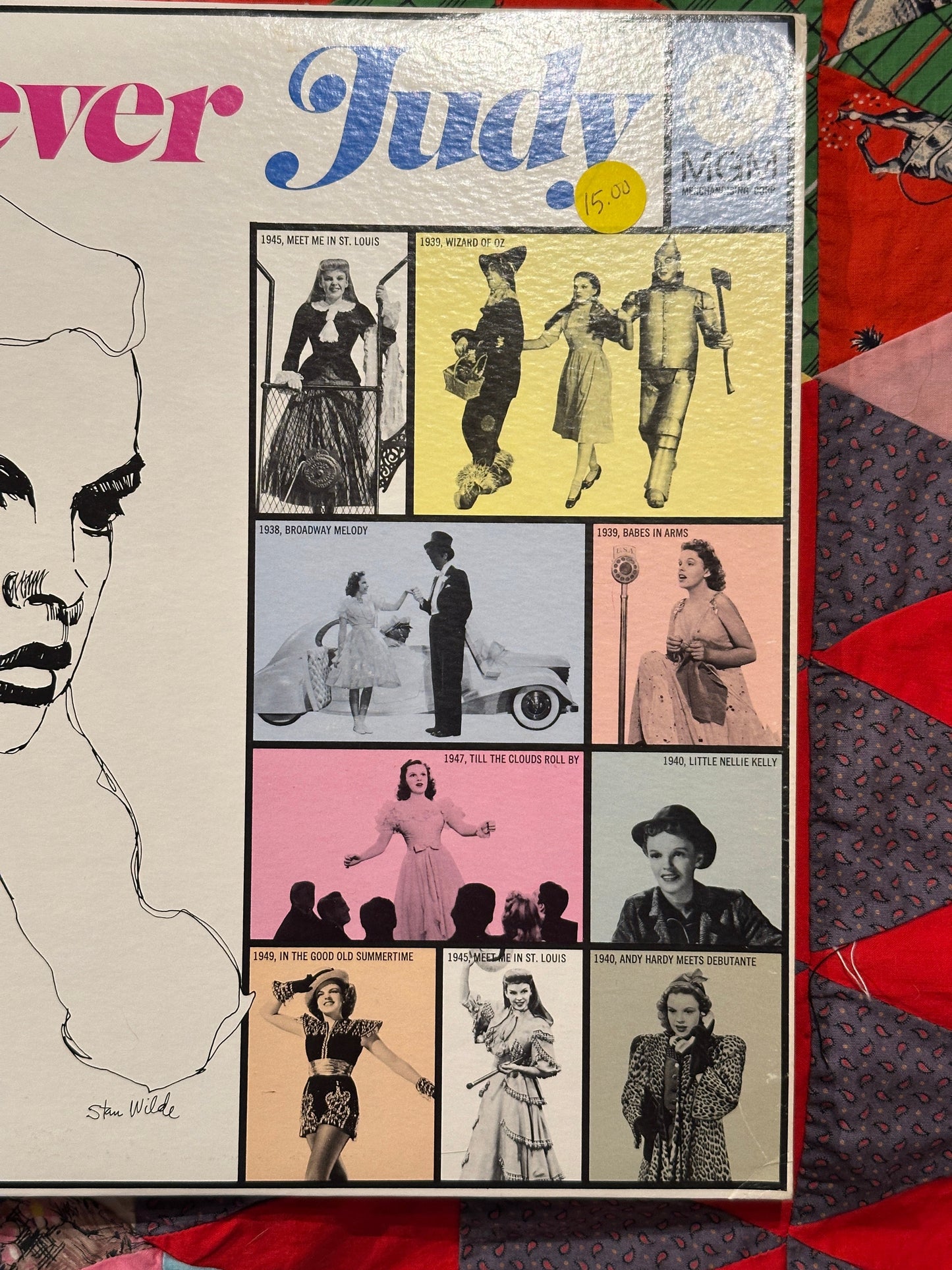 Tripp's Store / VINYLS / "Forever Judy" / MGM / Judy Garland Record