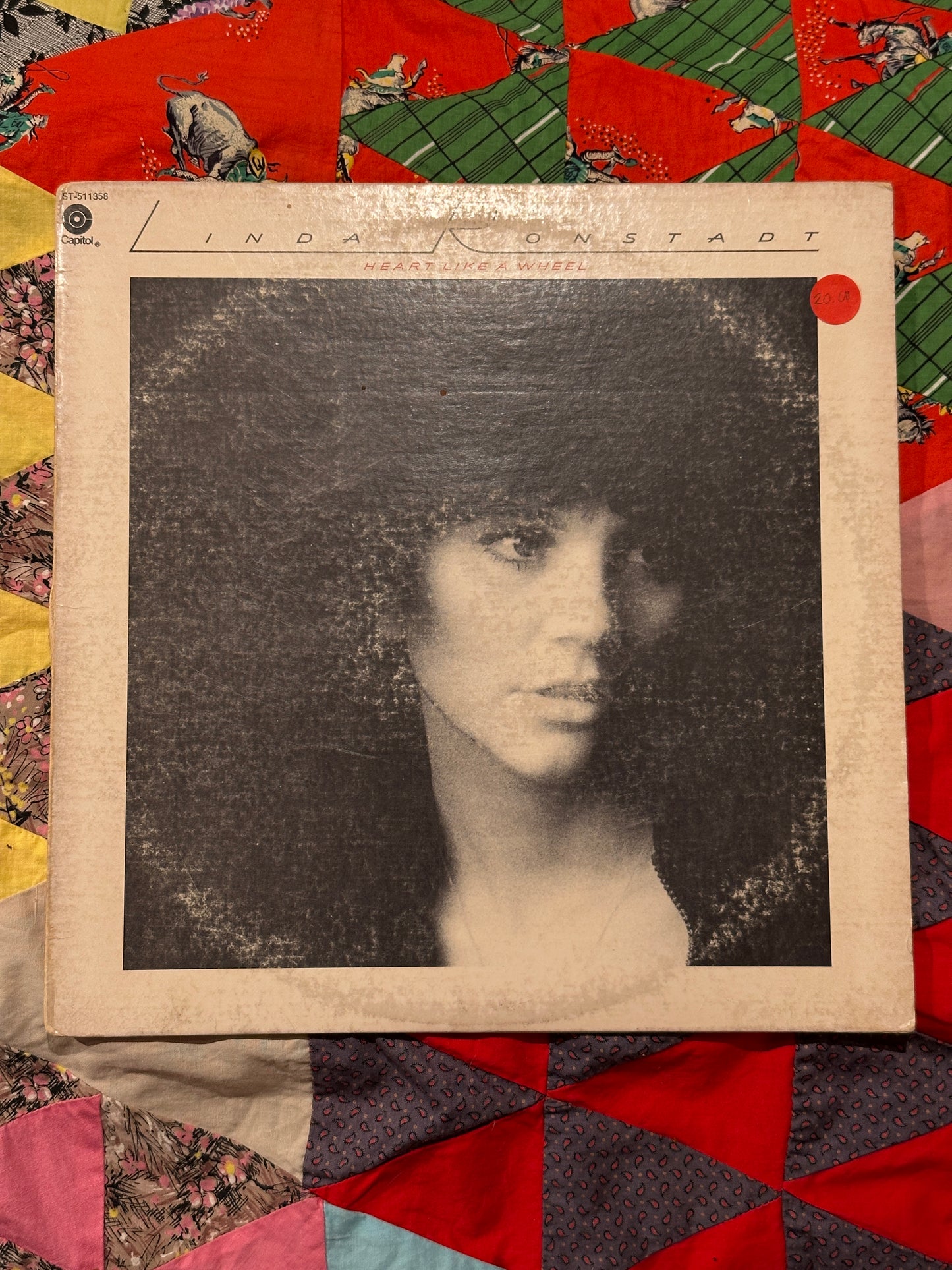Tripp's Store / VINYLS / Linda Ronstadt "Heart like a Wheel" LP vinyl